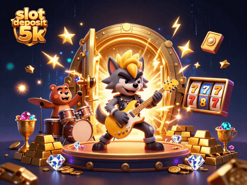 Play exciting slots with a slot deposit 5k offer while enjoying thrilling 3D casino illustrations.