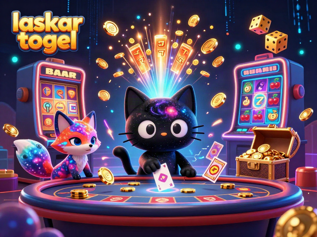 Experience thrilling wins with laskar togel in a vibrant cosmic casino full of excitement.