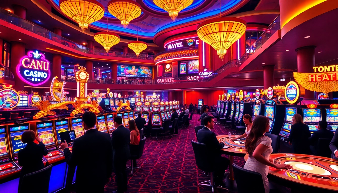 Nova88 Curacao licence highlighted in an engaging casino environment, featuring vibrant slot machines.