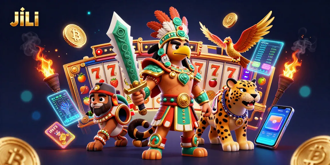 การเล่นเกม JILI ด้วยนักรบอาเซ็กซ์ที่ออกล่ารางวัลในคาสิโนออนไลน์