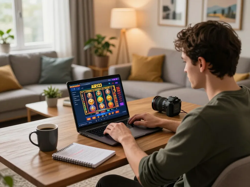 Permainan online yang menarik di platform AIR123 menampilkan permainan slot dinamis dan elemen permainan strategis.