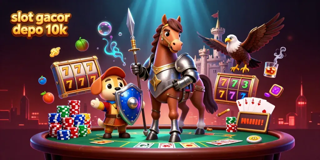 Slot gacor depo 10k menghadirkan pengalaman bermain mesin slot online yang seru dengan deposit minimal 10rb.