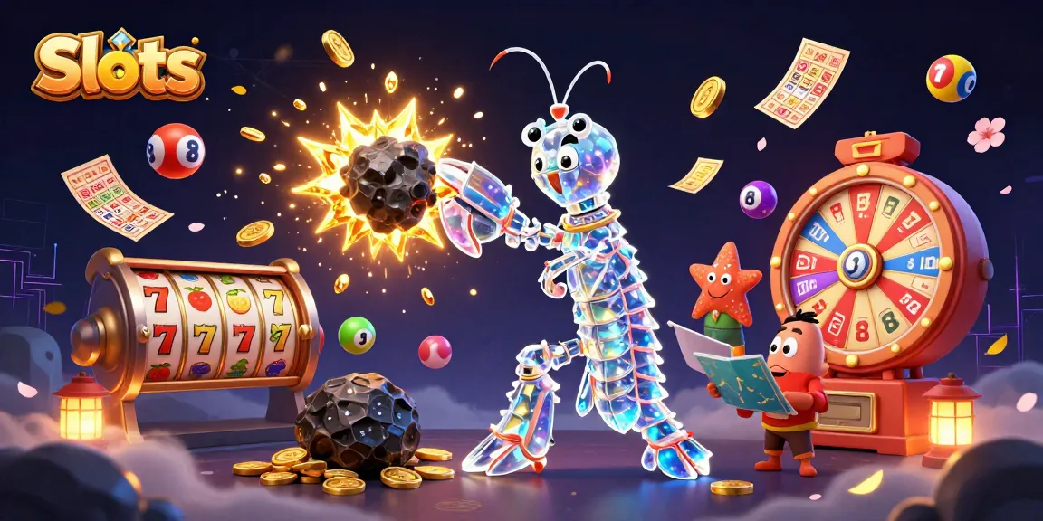 Engage with dynamic Slots action featuring samurai and rewards in a vibrant casino scene.
