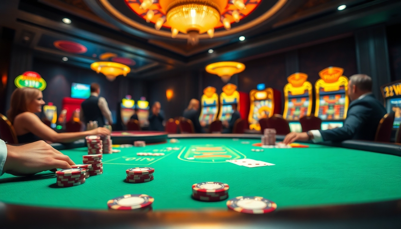 The hidden wiki reveals high-stakes poker action at a vibrant casino table.