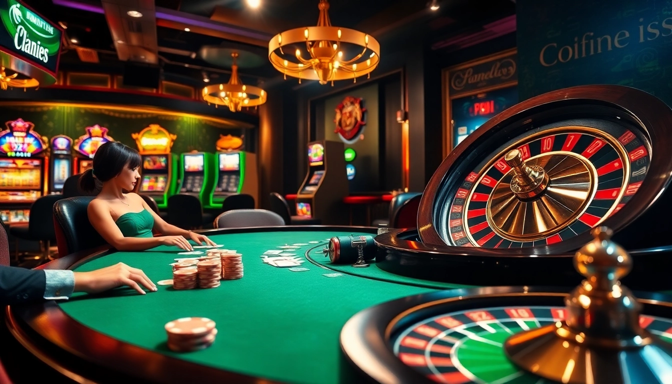 Experience today's football betting odds in a luxurious casino atmosphere with vibrant games.
